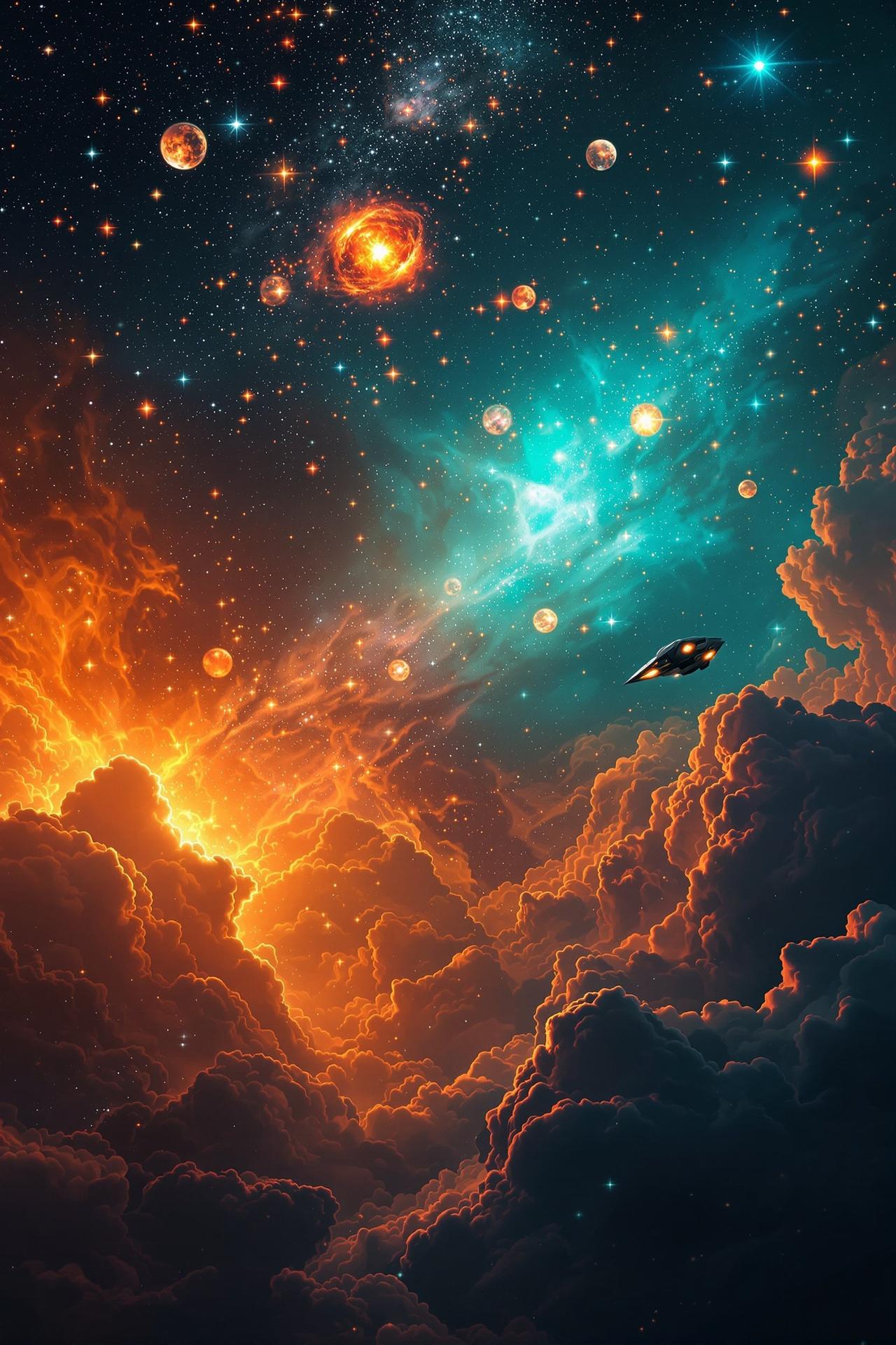 老子影院独家呈现电影《星际回响》高清海报，科幻冒险巨制
